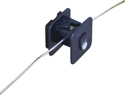 Patriot Black Economy Wood Post Square Fence Insulator